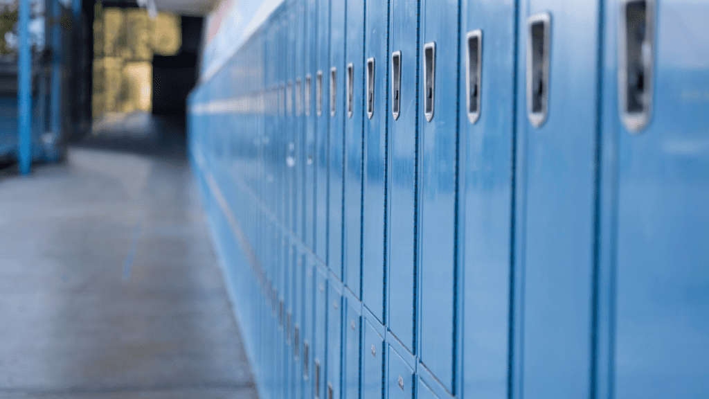 high school lockers