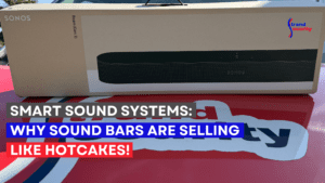 Sound bars are selling like hotcakes