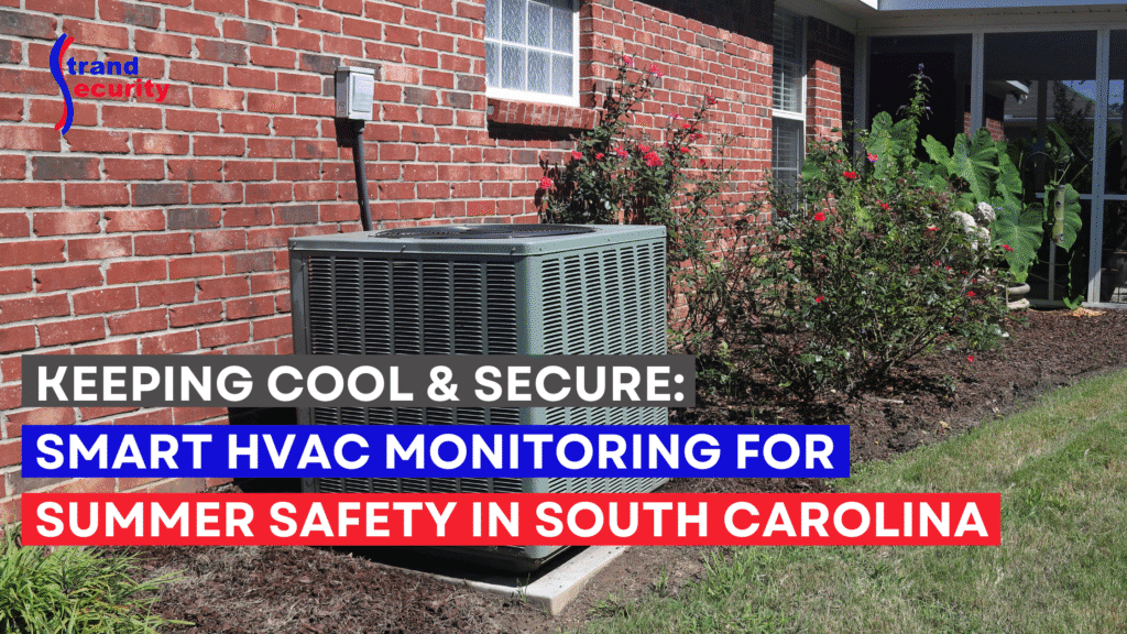 Smart HVAC system controlled by a smart home in South Carolina 