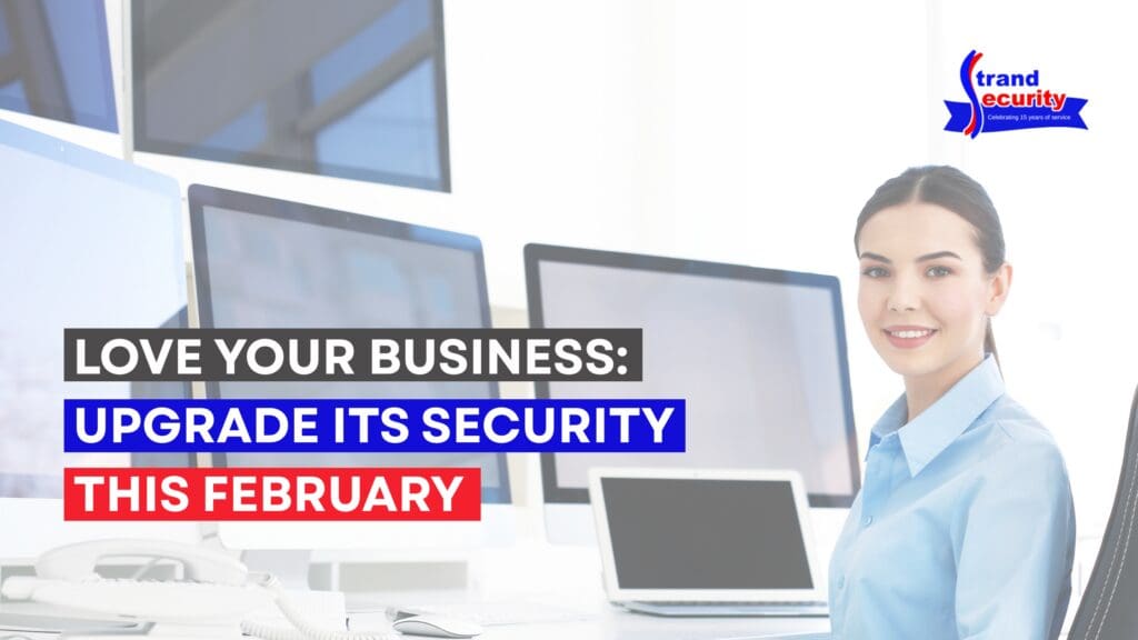 Female employees keeping an eye on security cameras displays in the office.