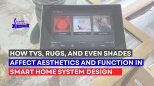 How TVs, Rugs, and Even Shades Affect Aesthetics and Function in Smart Home System Design